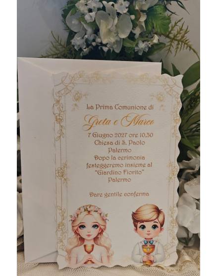 INVITO PRIMA COMUNIONE