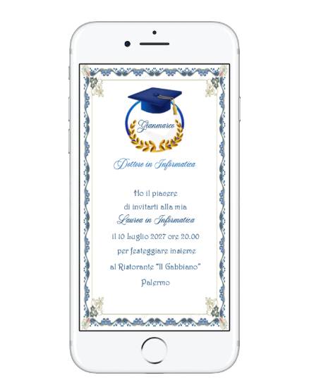 INVITO DIGITALE LAUREA 