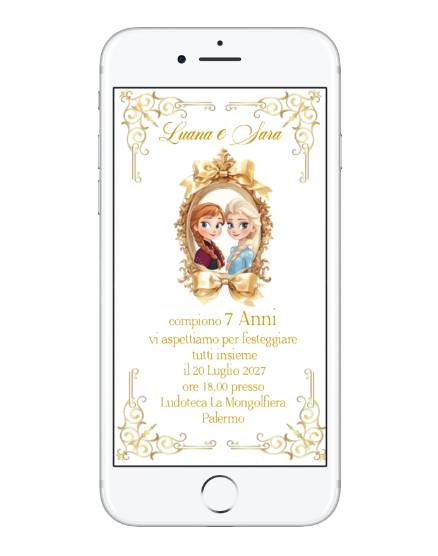 INVITO DIGITALE COMPLEANNO 