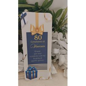 SEGNAPOSTO 60 ANNI UOMO