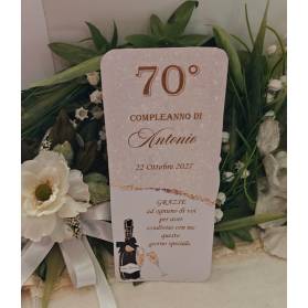 SEGNAPOSTO 70 ANNI UOMO