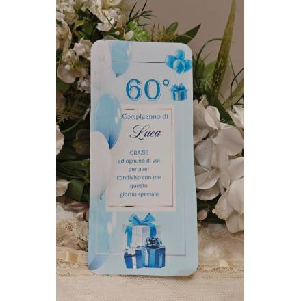 SEGNAPOSTO COMPLEANNO adulti