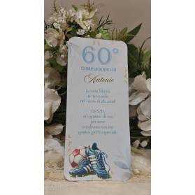 SEGNAPOSTO 60 ANNI UOMO