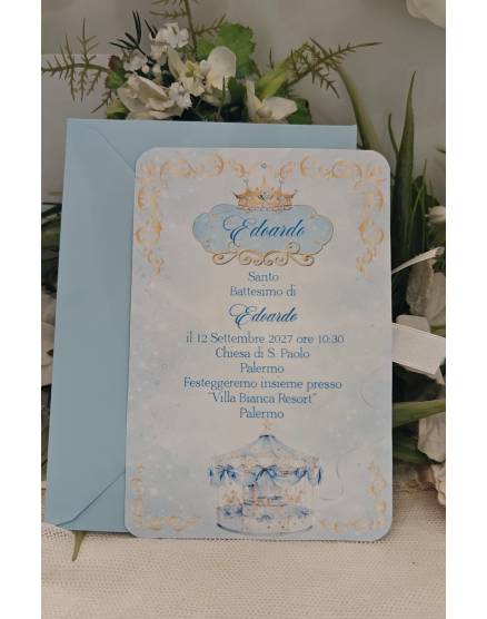 INVITO BATTESIMO BIMBA