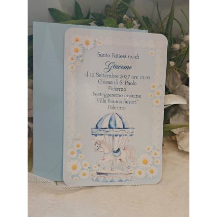 INVITO BATTESIMO BIMBO