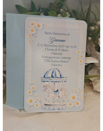 INVITO BATTESIMO BIMBO