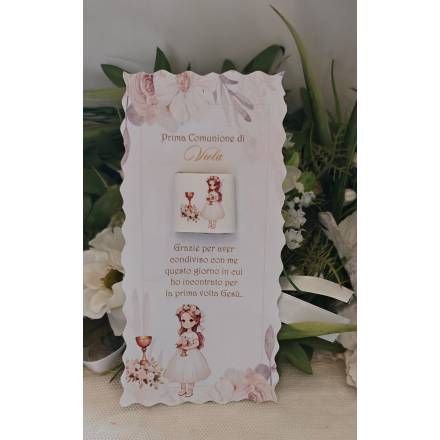 SEGNALIBRO PRIMA COMUNIONE 