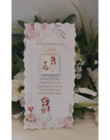 SEGNALIBRO PRIMA COMUNIONE 