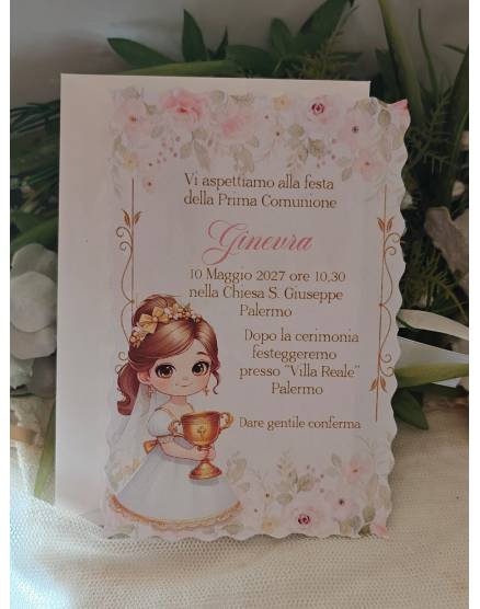 INVITO PRIMA COMUNIONE