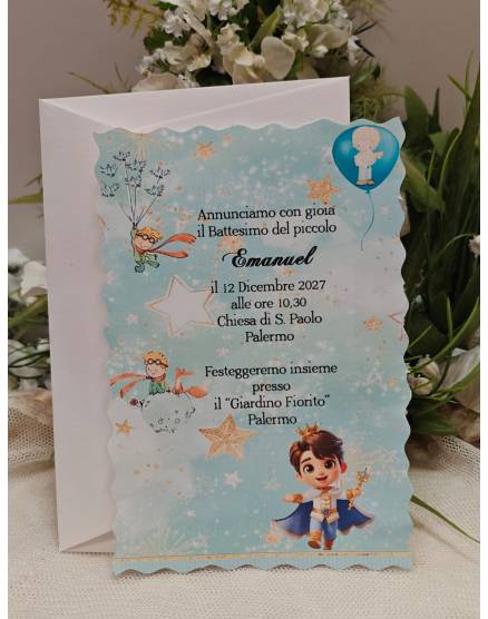 INVITO BATTESIMO BIMBO