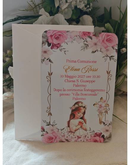 INVITO PRIMA COMUNIONE