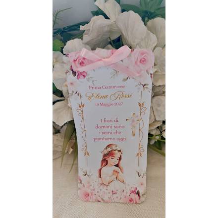 SEGNALIBRO PRIMA COMUNIONE 