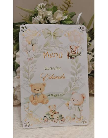 MENU'BATTESIMO 