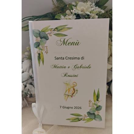 Menù Personalizzato per Santa Cresima 