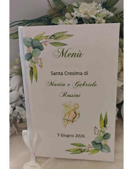Menù Personalizzato per Santa Cresima 