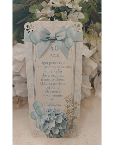 SEGNALIBRO COMPLEANNO ADULTI