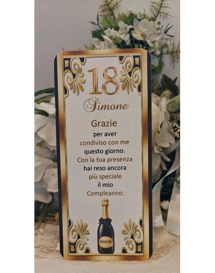 SEGNAPOSTO 18 anni