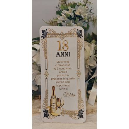SEGNAPOSTO 18 anni