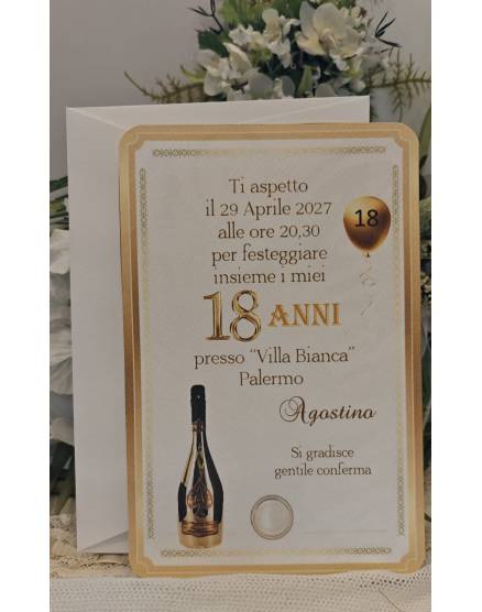 INVITO 18 ANNI