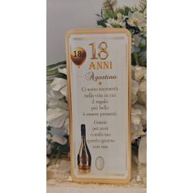 SEGNAPOSTO 18 ANNI RAGAZZO ORO