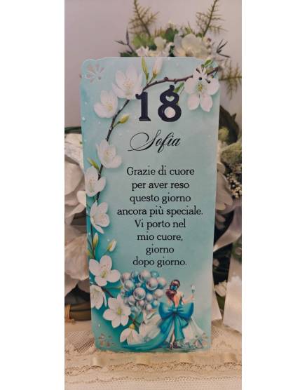 SEGNAPOSTO 18 anni