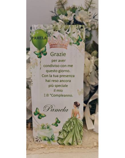 SEGNAPOSTO 18 anni