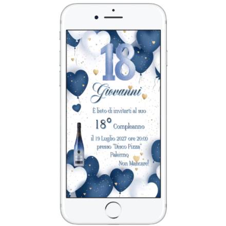 INVITO DIGITALE 18 ANNI