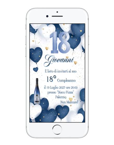 INVITO DIGITALE 18 ANNI