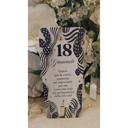 SEGNAPOSTO 18 anni