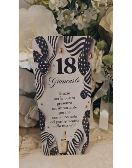 SEGNAPOSTO 18 anni