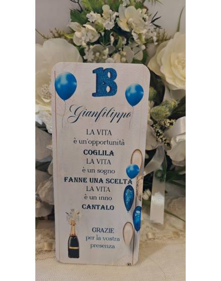 SEGNAPOSTO 18 anni