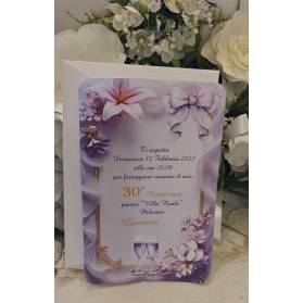 INVITO 30 ANNI DONNA GLICINE