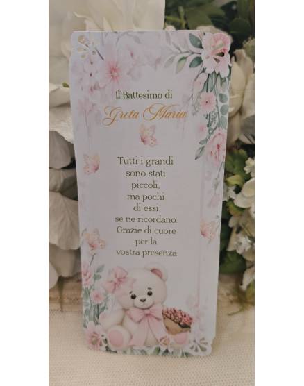 SEGNALIBRO battesimo