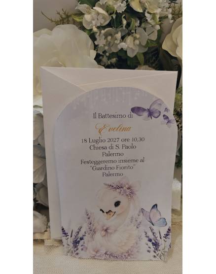 INVITO BATTESIMO BIMBA