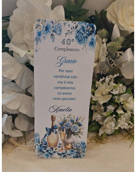 SEGNAPOSTO compleanno adulti