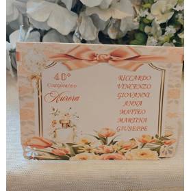 SEGNATAVOLO COMPLEANNO ADULTI CON NOMI INVITATI