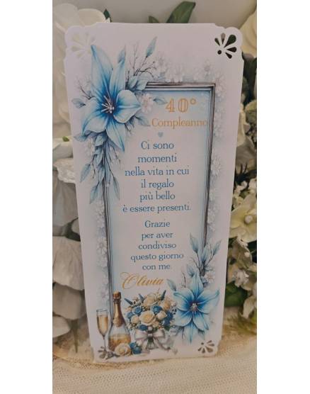 SEGNAPOSTO compleanno adulti