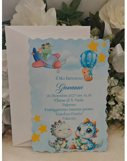 INVITO BATTESIMO BIMBA