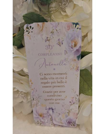 SEGNAPOSTO compleanno adulti