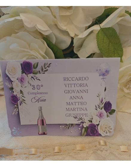 SEGNATAVOLO compleanno adulti