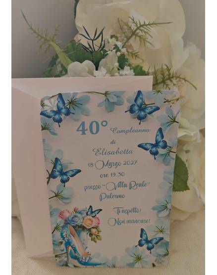 INVITO COMPLEANNO ADULTI
