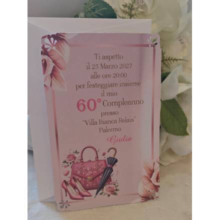 INVITO COMPLEANNO ADULTI