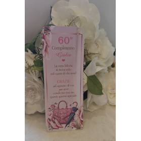 SEGNAPOSTO 60 ANNI DONNA ANGOLI TRAFORATI