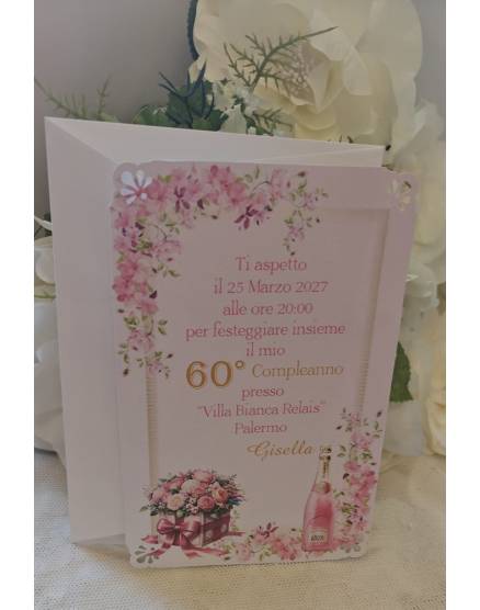 INVITO COMPLEANNO ADULTI