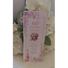SEGNAPOSTO 60 ANNI DONNA ANGOLI TRAFORATI
