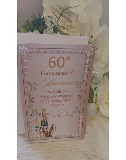 INVITO COMPLEANNO ADULTI