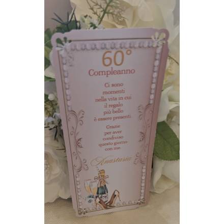SEGNAPOSTO compleanno adulti