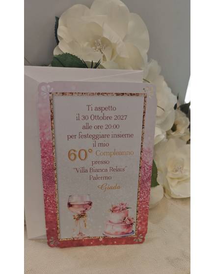 INVITO COMPLEANNO ADULTI