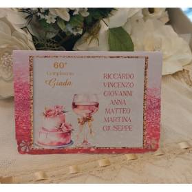 SEGNATAVOLO COMPLEANNO ADULTI CON NOMI INVITATI