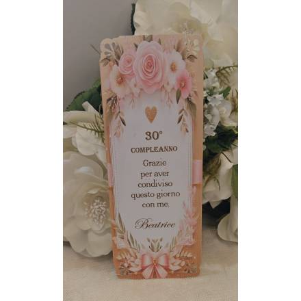 SEGNAPOSTO compleanno adulti